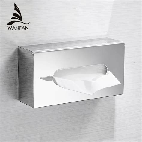 wall mounted tissue box dispenser